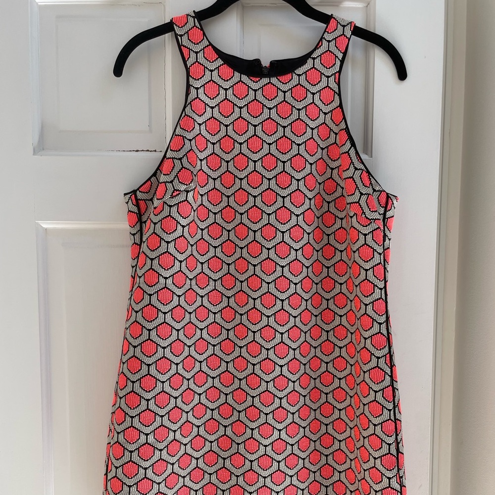 Trina Turk Geometric Print Shift Dress